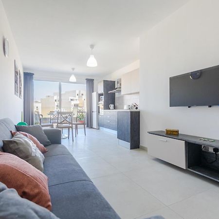 Spacious Brand New Apartment Hc Balcony 3 Bdr 2 Bth Bugibba Сент-Полс-Бей Экстерьер фото
