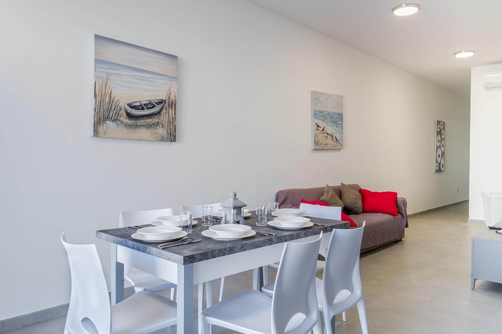 Spacious Brand New Apartment Hc Balcony 3 Bdr 2 Bth Bugibba Сент-Полс-Бей Экстерьер фото