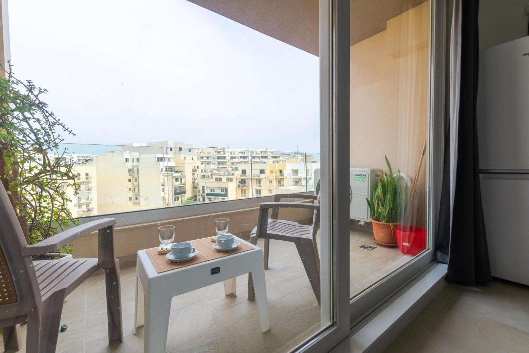 Spacious Brand New Apartment Hc Balcony 3 Bdr 2 Bth Bugibba Сент-Полс-Бей Экстерьер фото